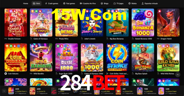 Welcome Bonus 284Bet